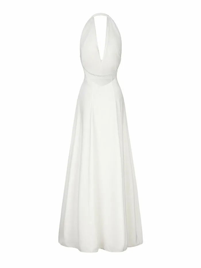 Women Aniya Satin Dress Nana Jacqueline Bridal
