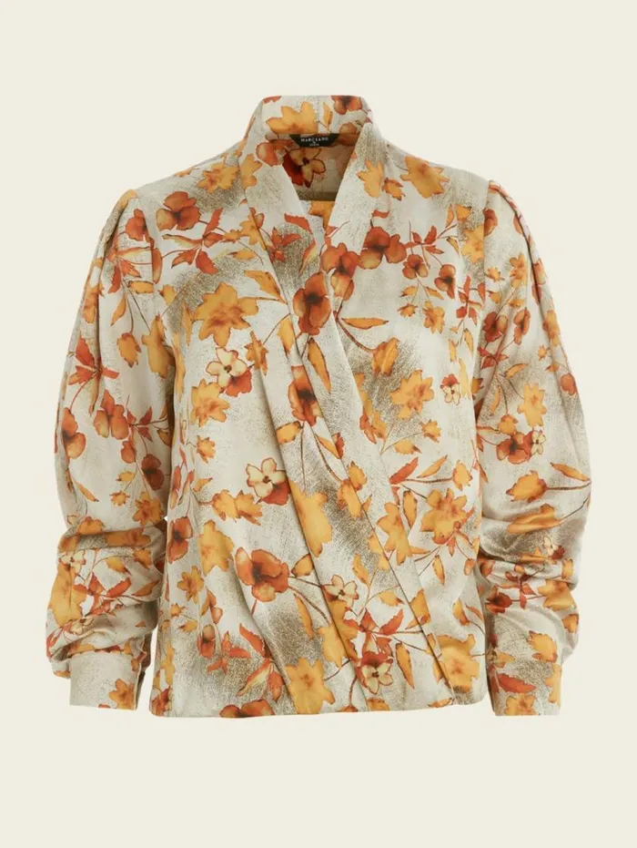 Women Autumn Dusk Bodysuit Autumn Dusk Print Marciano Tops And Sweaters Women Autumn Dusk Bodysuit Autumn Dusk Print Marciano Tops And Sweaters
