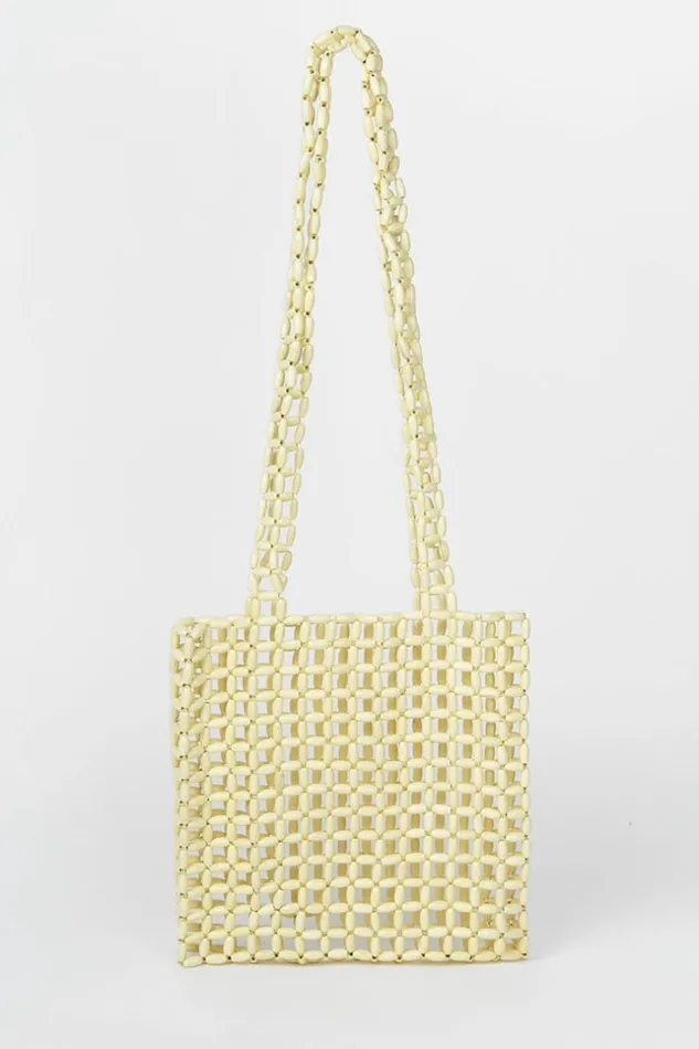Women Bags Cupshe Aurin Medium Chain Shoulder Bag Yellow