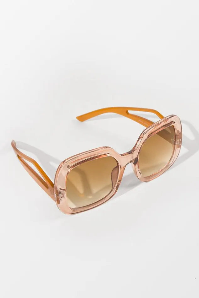 Women Bags Cupshe Fearne Beige Oversized Retro Leopard Sunglass Multicolor