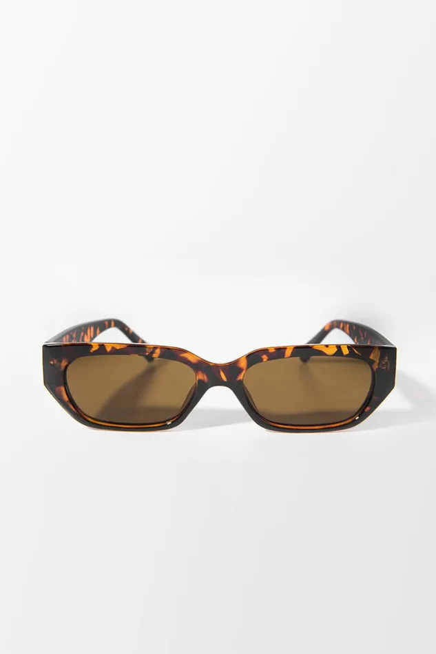 Women Bags Cupshe Fearne Leopard SquareSunglass Multicolor