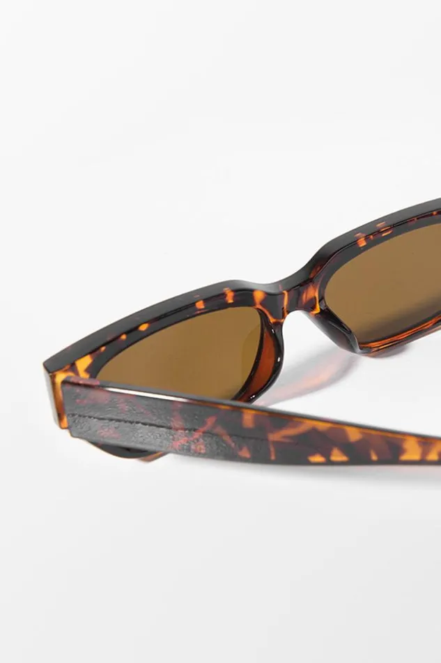 Women Bags Cupshe Fearne Leopard SquareSunglass Multicolor