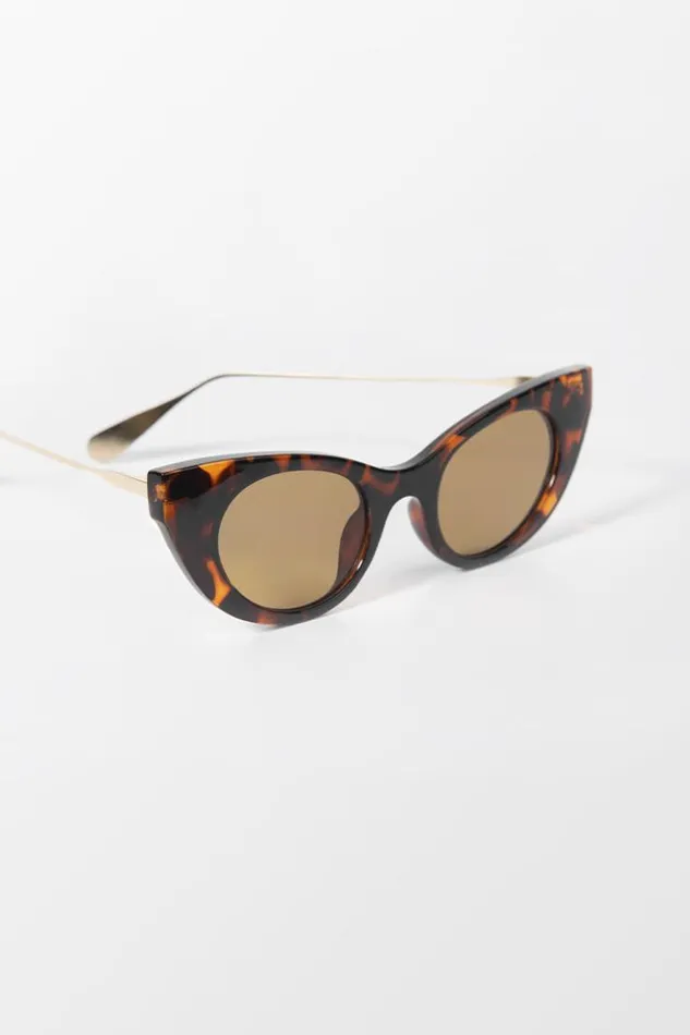 Women Bags Cupshe Newport Beach Cat Eye Retro Sunglasses Multicolor