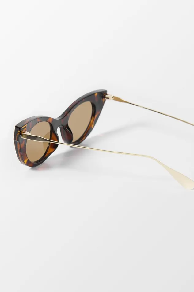 Women Bags Cupshe Newport Beach Cat Eye Retro Sunglasses Multicolor
