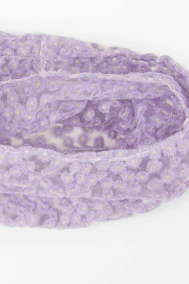 Women Bags Cupshe Seven Commandos Embroidery Floral Shoulder Bag Purple