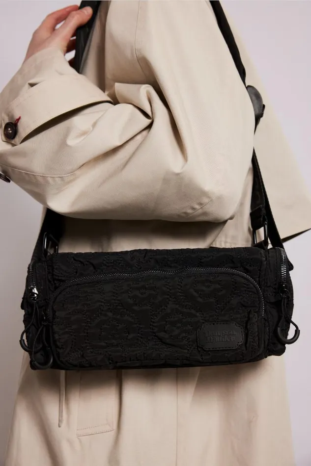 Women Bags Damson Madder Cross Body Quilted Pocket Bag