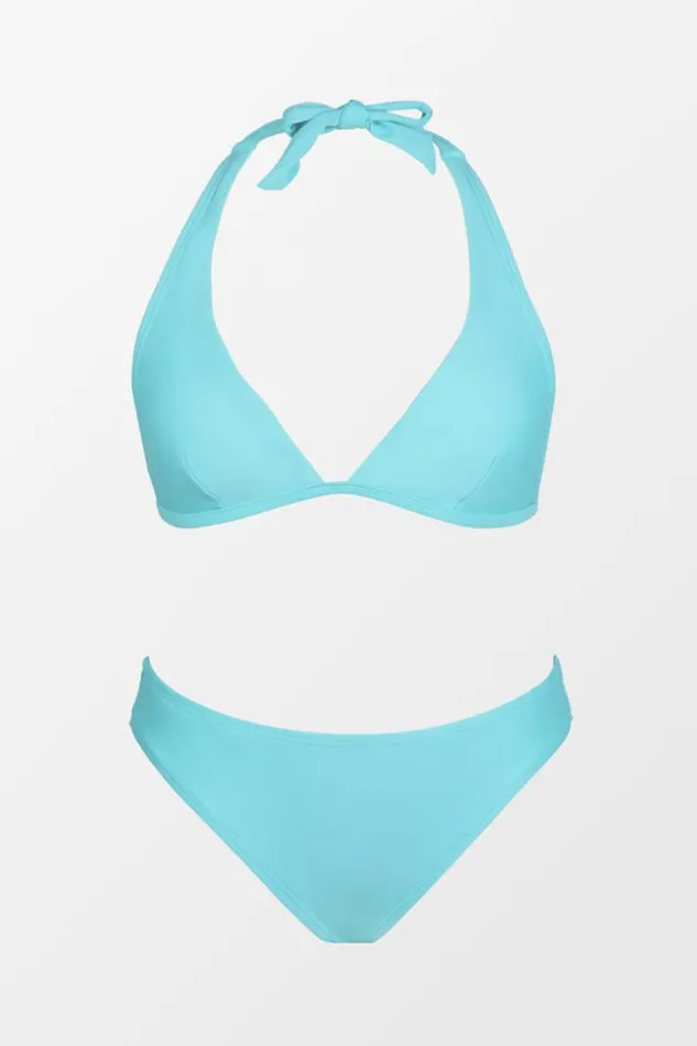 Women Bikini Bottoms Cupshe Cupshe Basics Standard Rise Bottom Blue