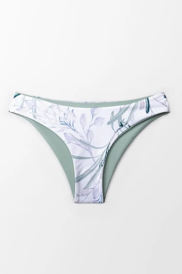 Women Bikini Bottoms Cupshe Reversible Low Rise Bikini Bottom Multicolor