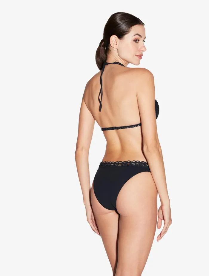 Women Bikinis La Perla Bikini Top In Black With Soutache