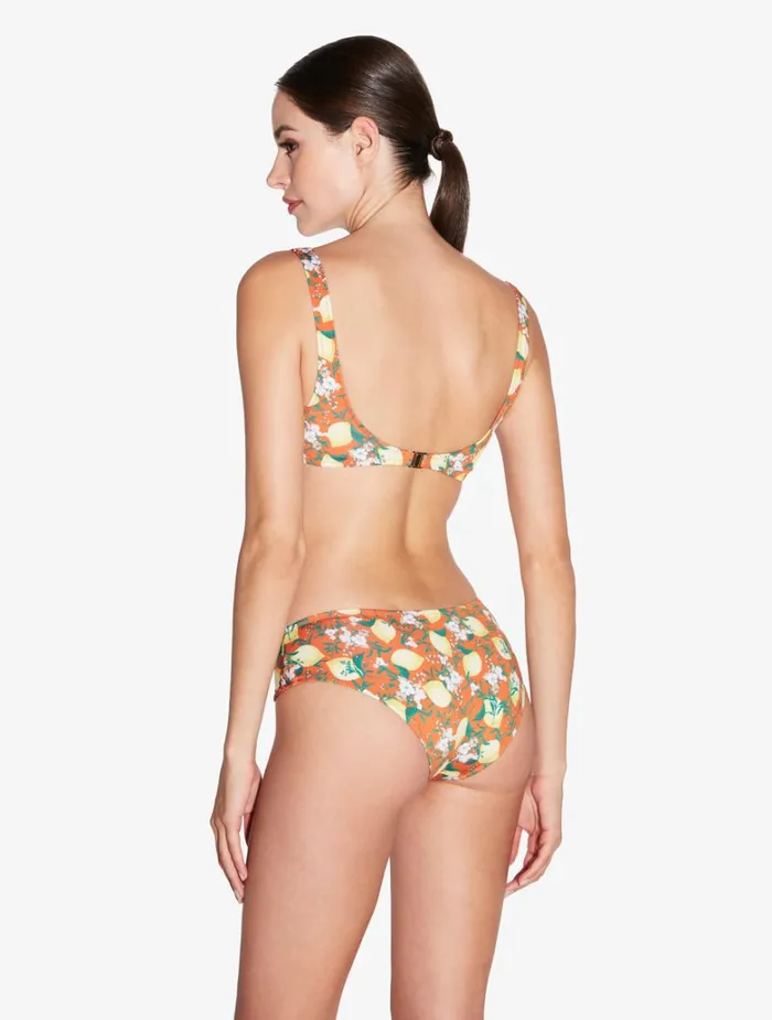 Women Bikinis La Perla Orange Printed Bikini Top