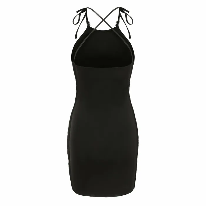 Women Black Sade Dress Nana Jacqueline LBD