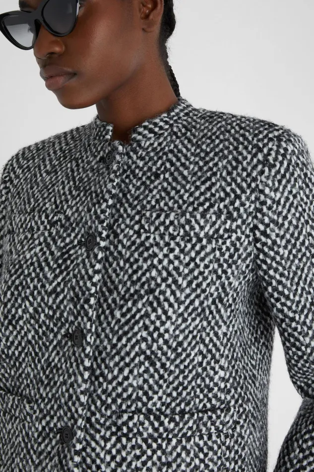 Women Blazers Ermanno Scervino Designer Short Singlebreasted Boucl Jacket 8211 Ermanno Scervino Print
