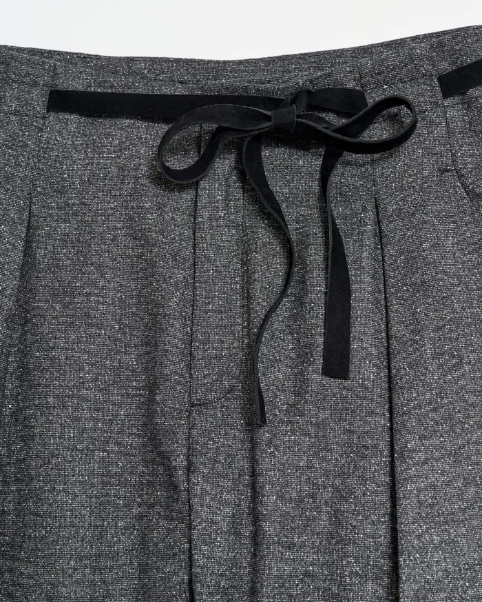 Women Bottoms Billy Reid Tapered Pleat Pant Charcoal