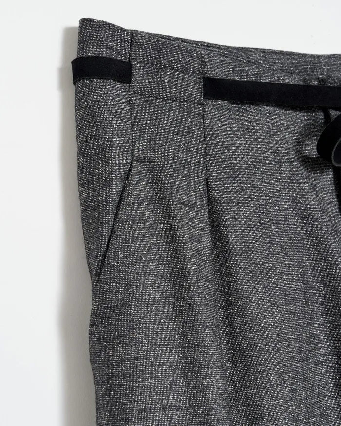 Women Bottoms Billy Reid Tapered Pleat Pant Charcoal
