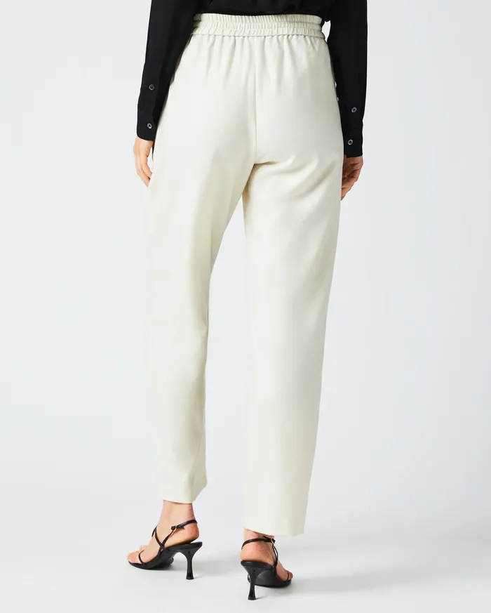 Women Bottoms Billy Reid Wool Track Pant Cream