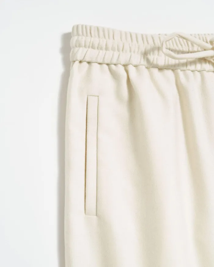 Women Bottoms Billy Reid Wool Track Pant Cream