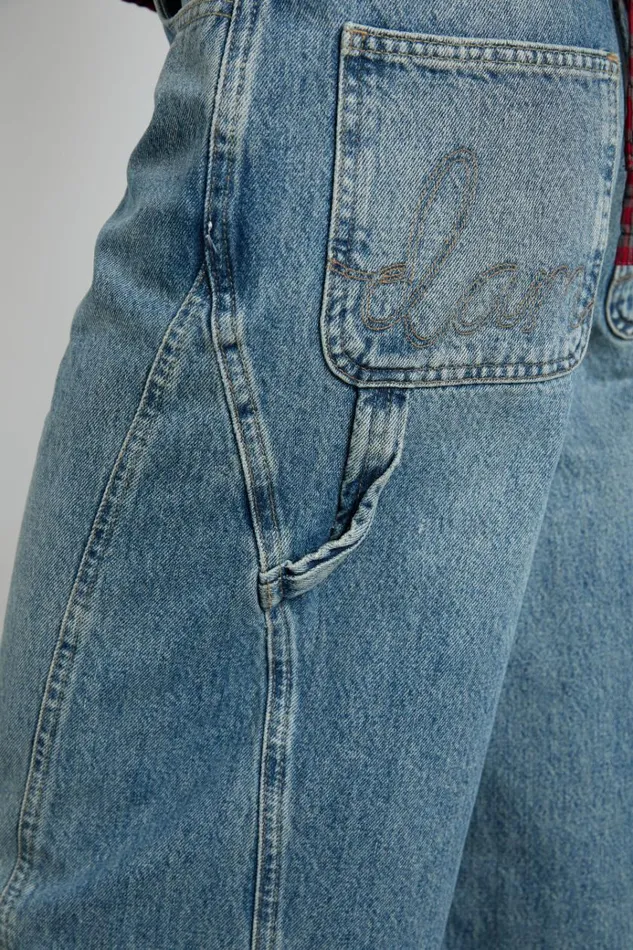 Women Bottoms Damson Madder Dion Jeans 8211 Vintage Wash