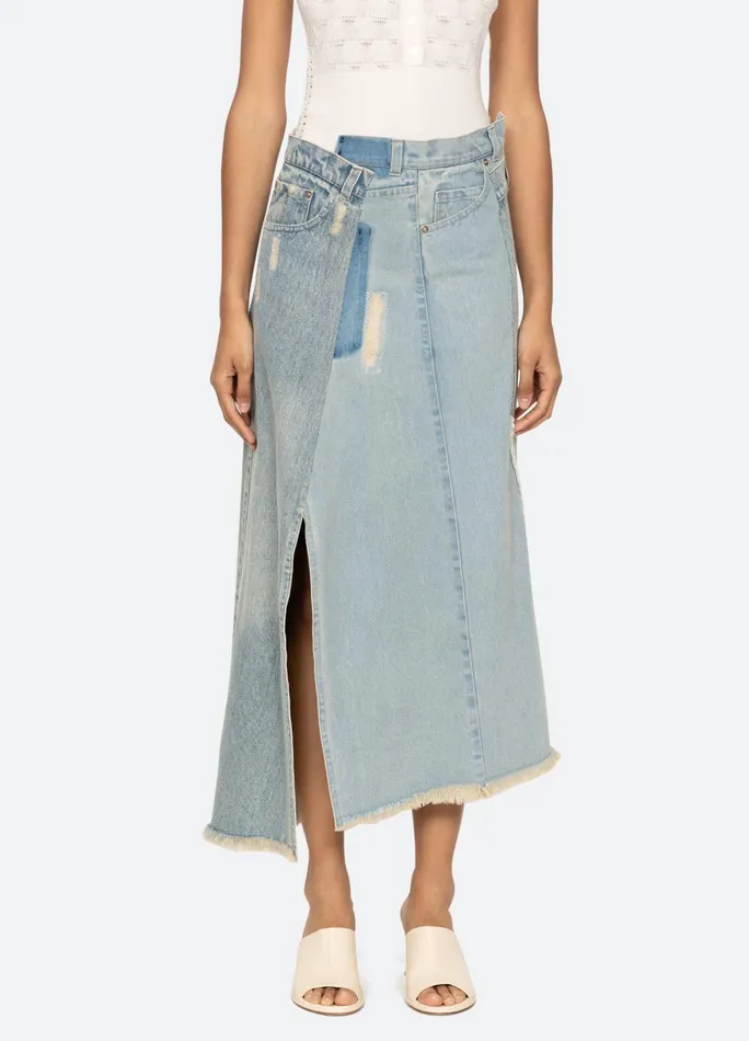 Women Bottoms Sea New York Alba Skirt Blue