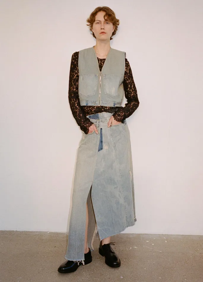 Women Bottoms Sea New York Alba Skirt Blue
