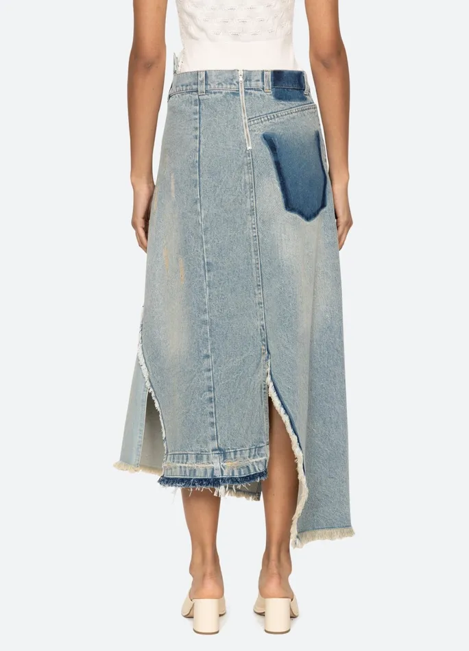 Women Bottoms Sea New York Alba Skirt Blue