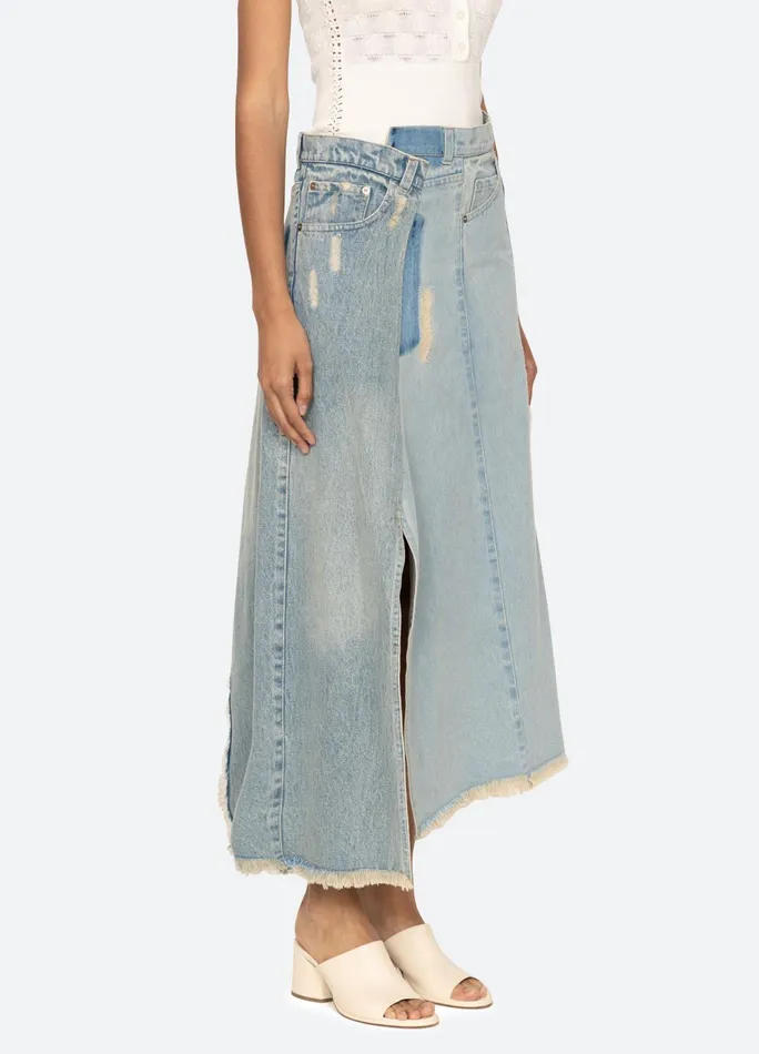 Women Bottoms Sea New York Alba Skirt Blue