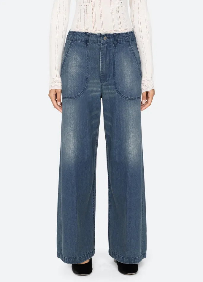 Women Bottoms Sea New York Amari Jeans Blue
