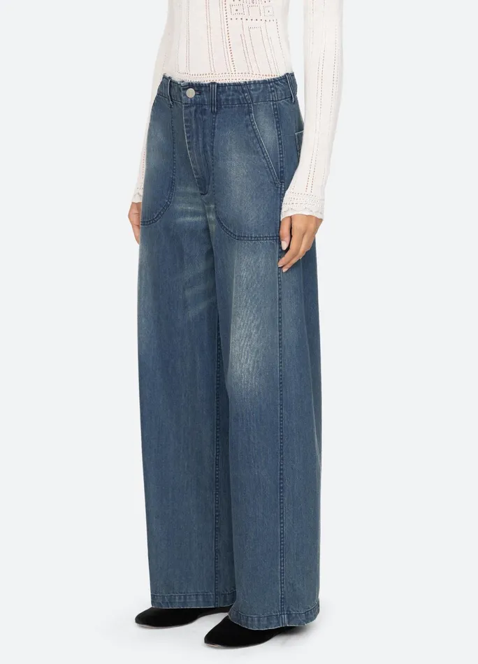 Women Bottoms Sea New York Amari Jeans Blue