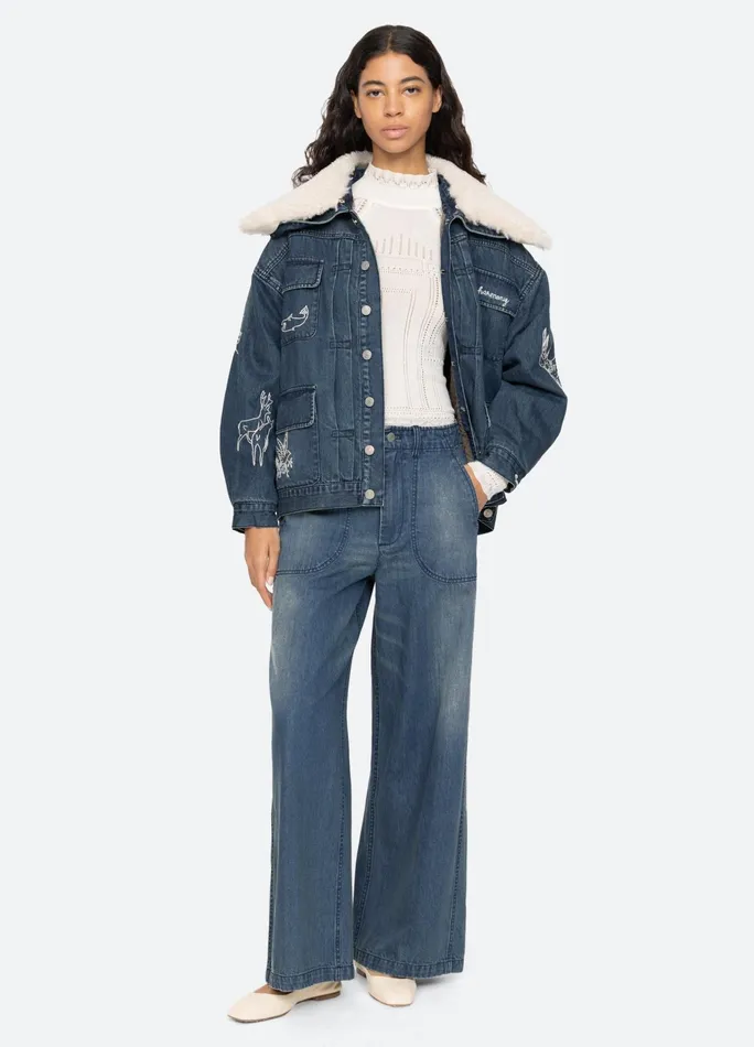 Women Bottoms Sea New York Amari Jeans Blue