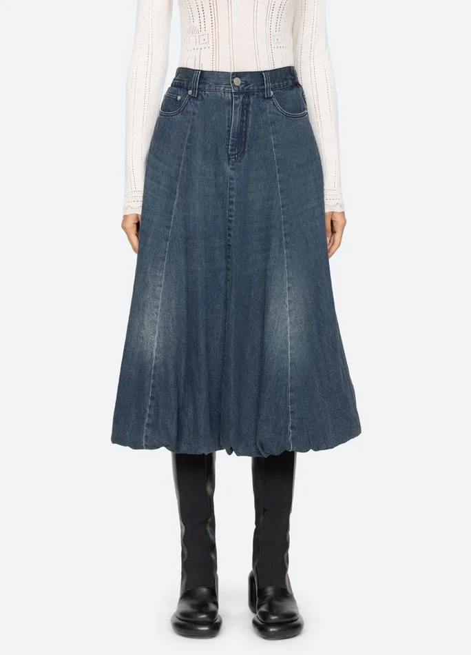 Women Bottoms Sea New York Amari Skirt Blue