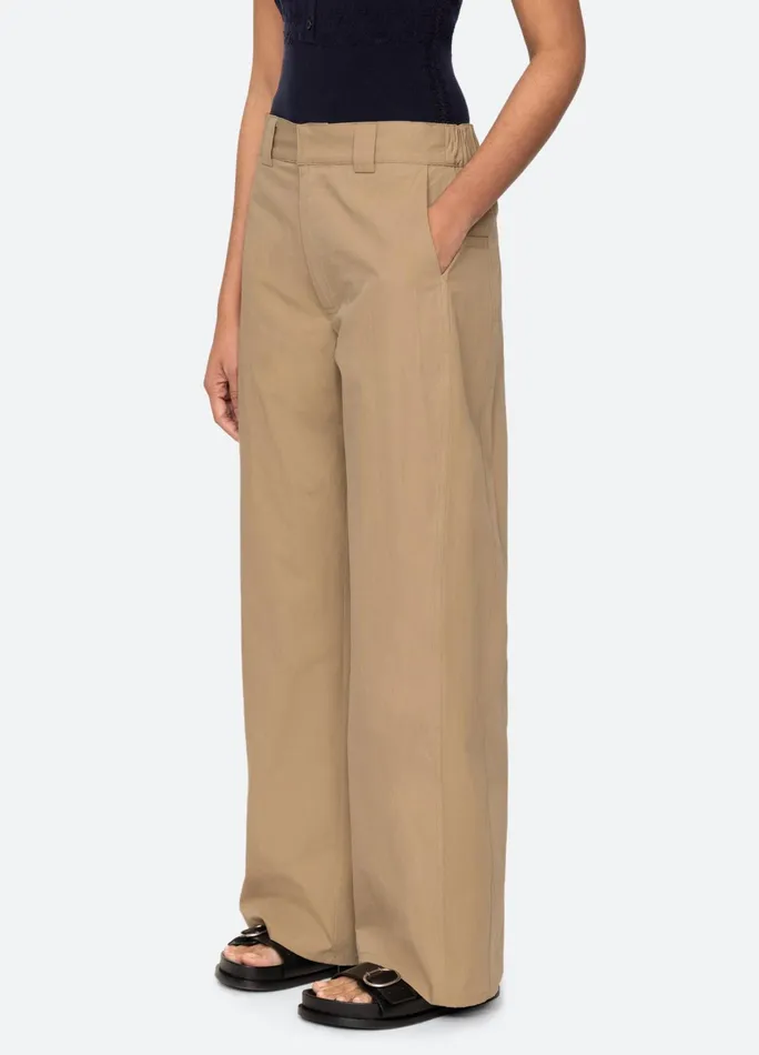 Women Bottoms Sea New York Belle Pants Khaki