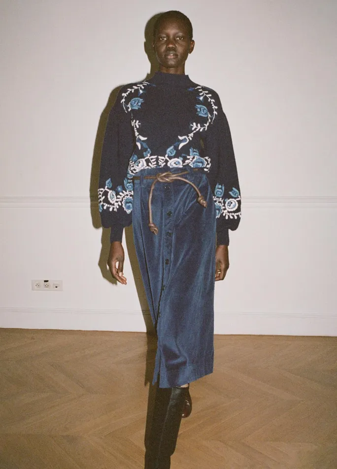 Women Bottoms Sea New York Carine Skirt Blue