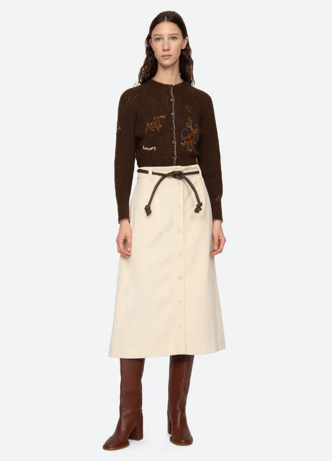 Women Bottoms Sea New York Carine Skirt Blue