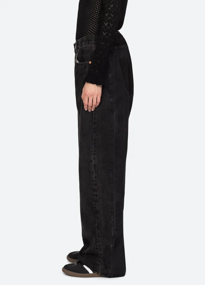 Women Bottoms Sea New York Elena Pants Black