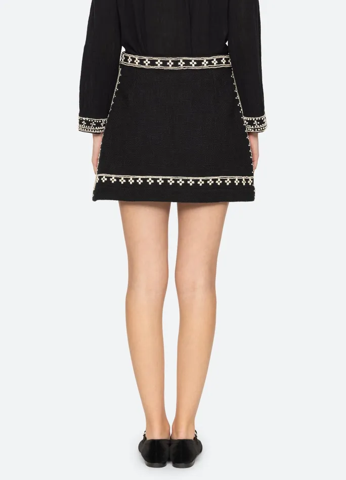 Women Bottoms Sea New York Mille Skirt Black