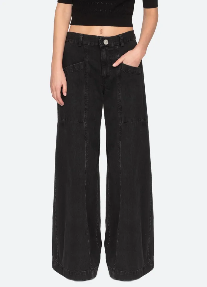 Women Bottoms Sea New York Velma Jeans Black