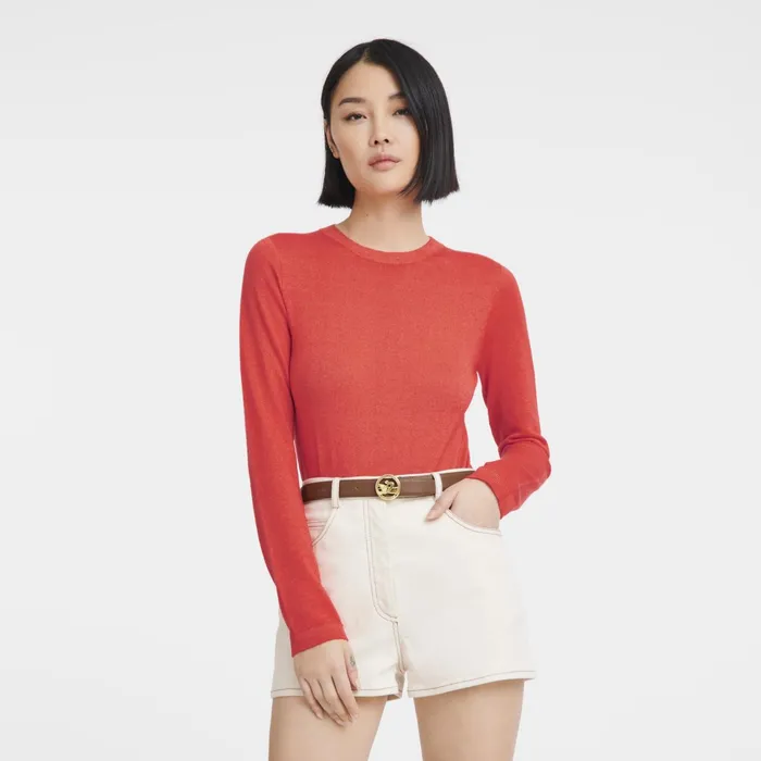 Women BoxTrot Ladies039 Belt Cognac Longchamp Belts