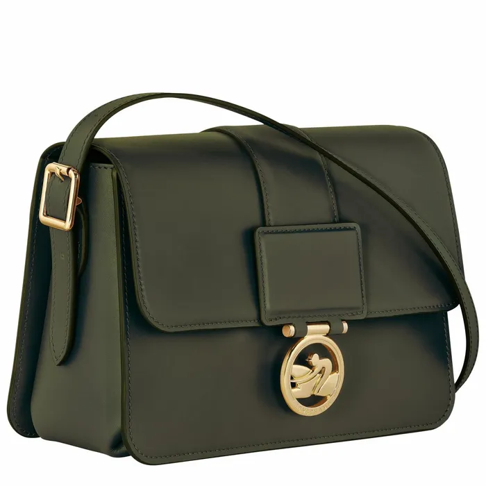 Women BoxTrot M Crossbody Bag Khaki Longchamp Crossbody Bags