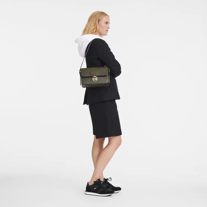Women BoxTrot M Crossbody Bag Khaki Longchamp Crossbody Bags