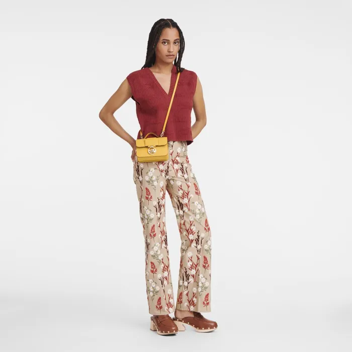 Women BoxTrot XS Crossbody Bag Apricot Longchamp Crossbody Bags
