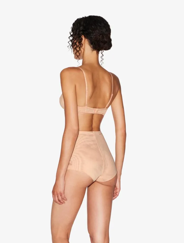 Women Bras La Perla Balconette Bra In Sand Stretch Tulle