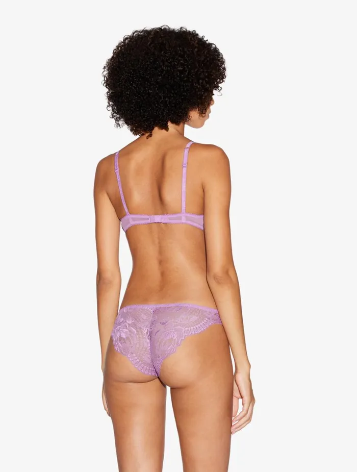 Women Bras La Perla Lilac Rose Lace Nonwired Bra