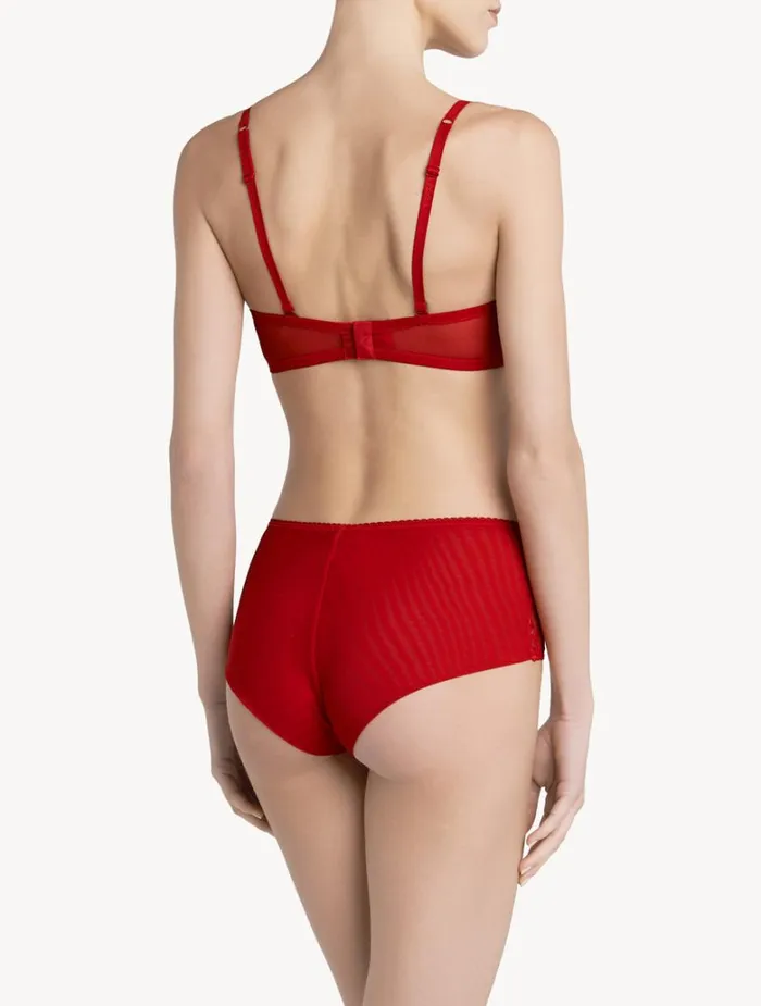 Women Bras La Perla Red Lace Bandeau Bra