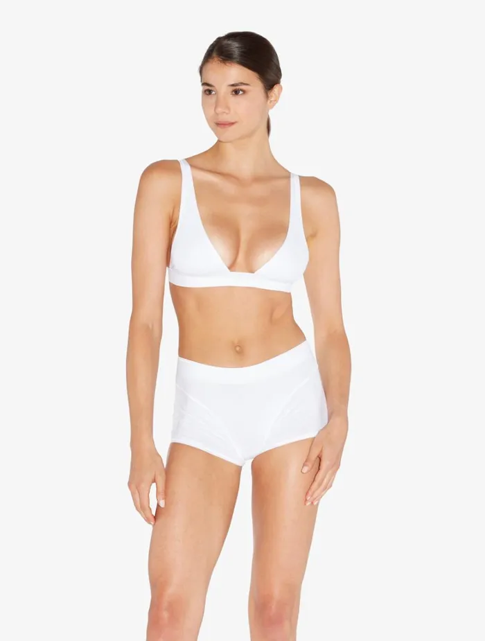 Women Bras La Perla Soft Triangle Bra In White 8211 Online Exclusive