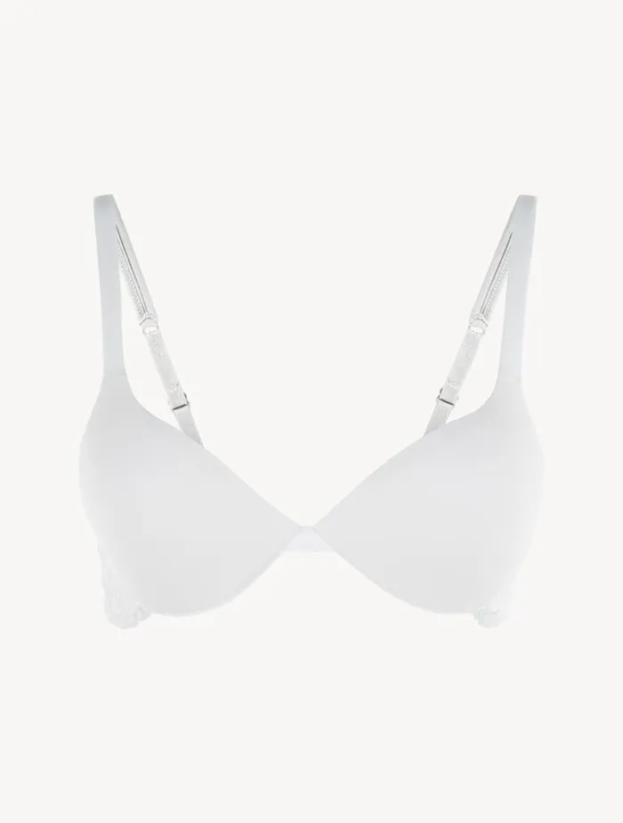 Women Bras La Perla White Cotton Pushup Bra