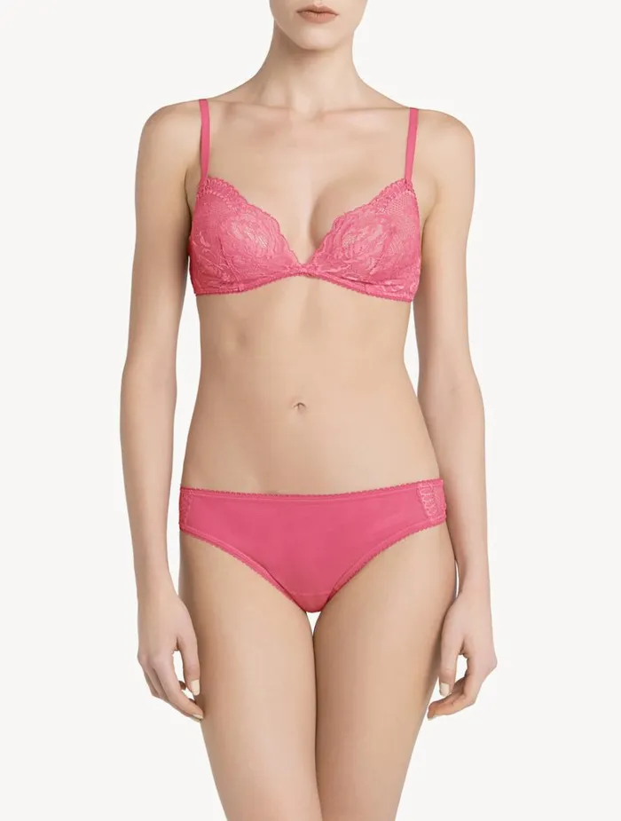 Women Bras La Perla Wild Orchid Lace Nonwired Bra