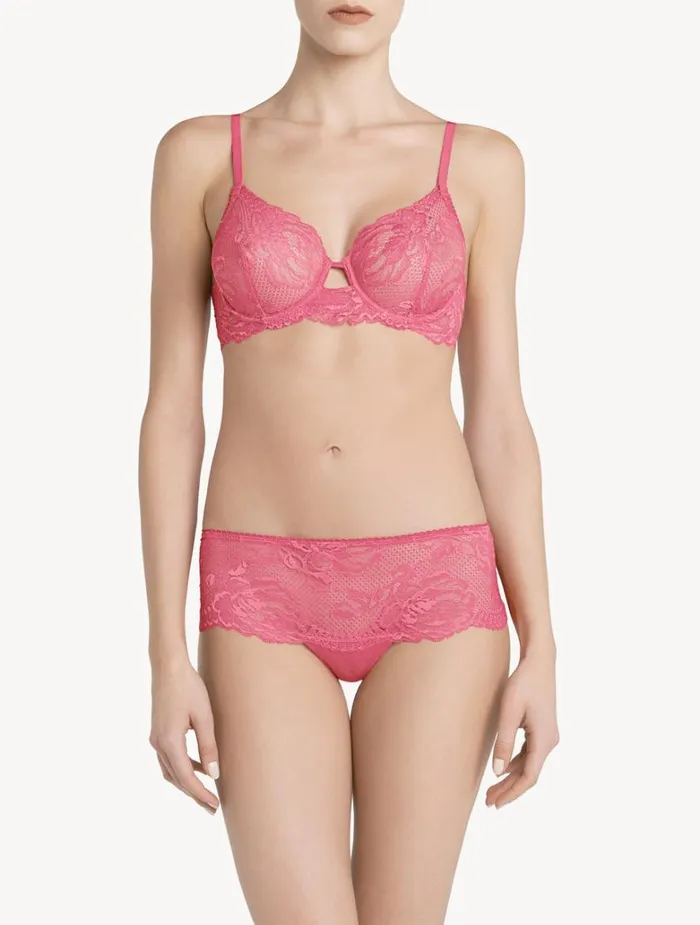 Women Bras La Perla Wild Orchid Lace Underwired Bra