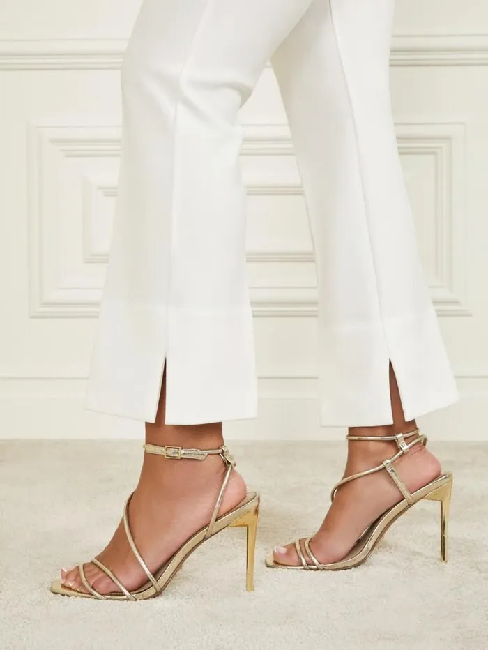 Women Braxton Pant Pale Pearl Marciano Bottoms Women Braxton Pant Pale Pearl Marciano Bottoms