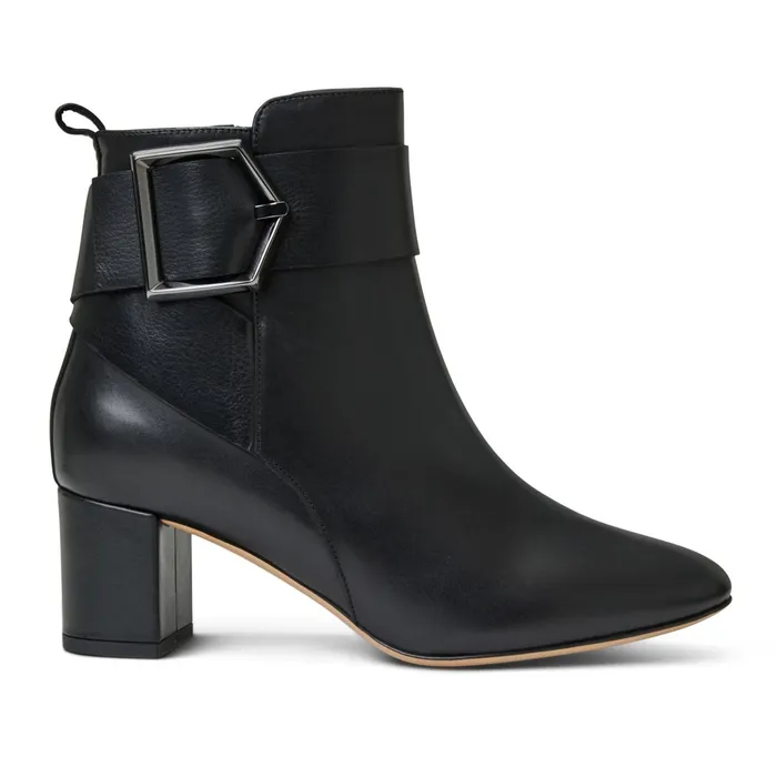 Women Bruno Magli Boots Mia Side Zip Boot Black