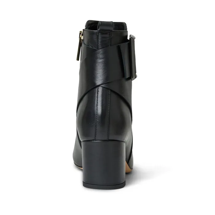 Women Bruno Magli Boots Mia Side Zip Boot Black