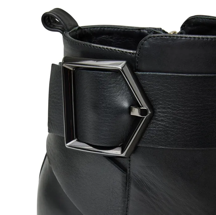 Women Bruno Magli Boots Mia Side Zip Boot Black
